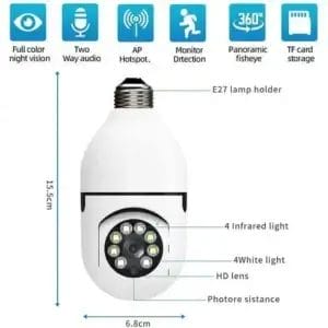 Campian PTZ Wifi Supported Bulb Camera