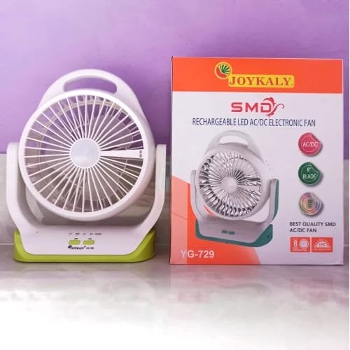 YG 729 JOYKALY Mini Rechargeable Cooling Fan